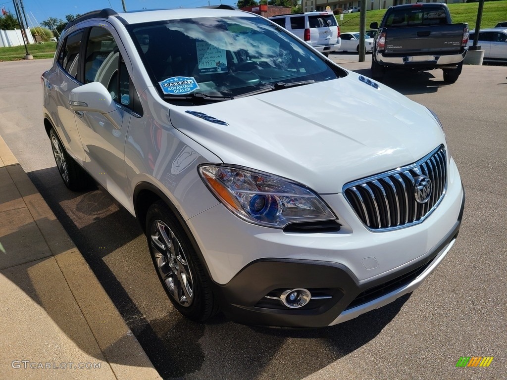 Summit White 2016 Buick Encore Leather Exterior Photo #142948659