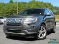 2018 Magnetic Metallic Ford Explorer Limited 4WD  photo #1