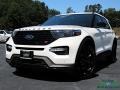 Star White Metallic Tri-Coat 2021 Ford Explorer ST 4WD