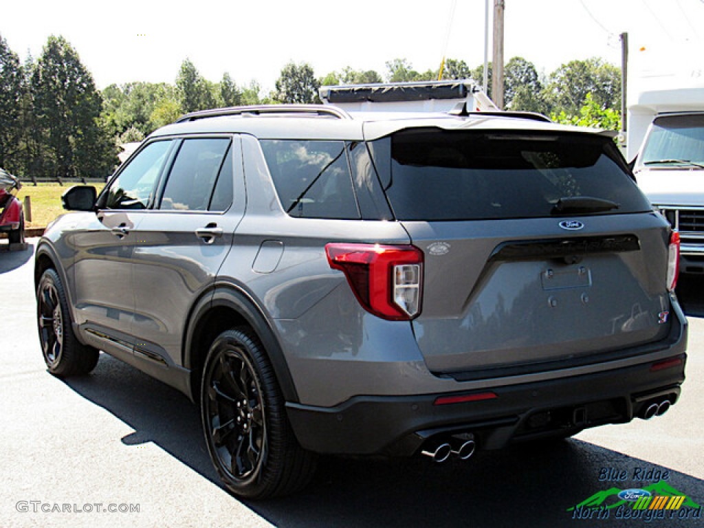 2021 Explorer ST 4WD - Carbonized Gray Metallic / Ebony photo #3