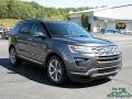 2018 Magnetic Metallic Ford Explorer Limited 4WD  photo #7