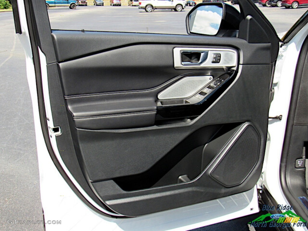 2021 Explorer ST 4WD - Star White Metallic Tri-Coat / Ebony photo #10