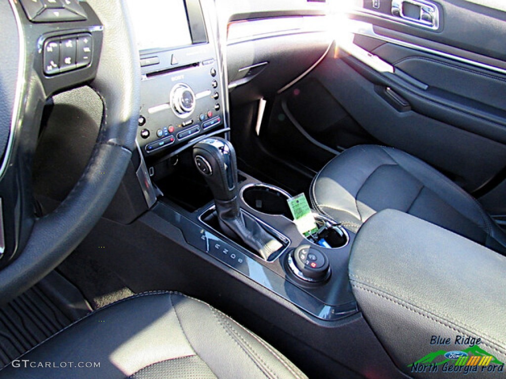 2018 Explorer Limited 4WD - Magnetic Metallic / Ebony Black photo #27