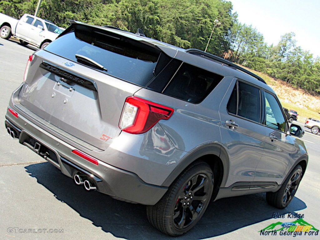 2021 Explorer ST 4WD - Carbonized Gray Metallic / Ebony photo #29