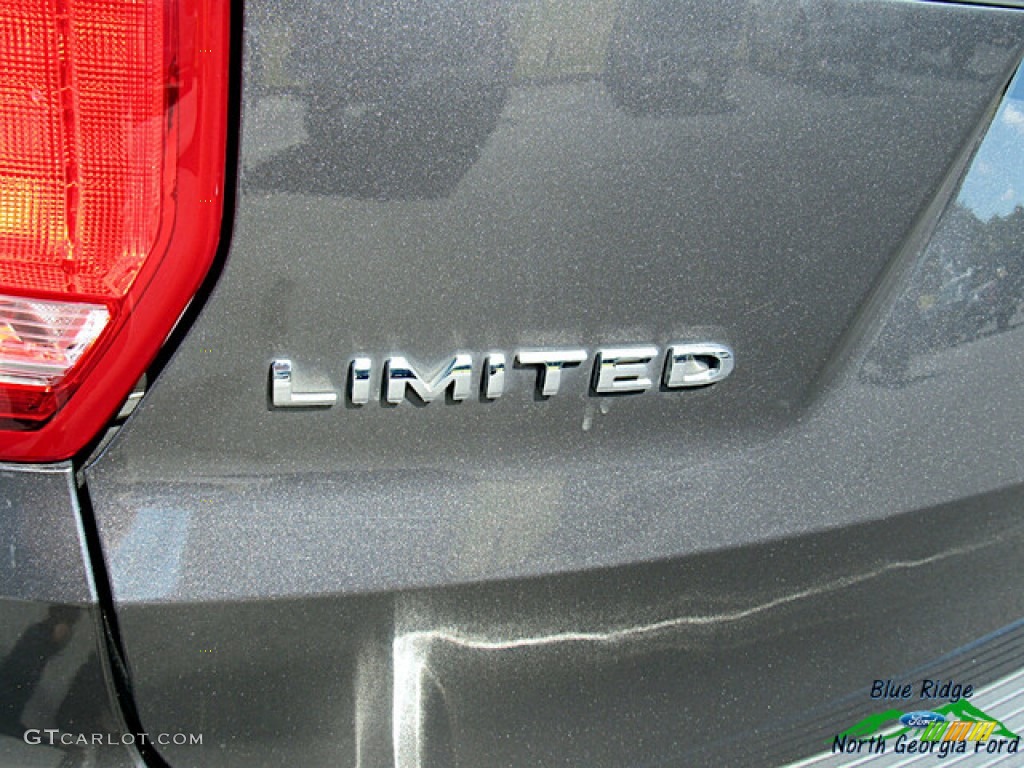 2018 Explorer Limited 4WD - Magnetic Metallic / Ebony Black photo #33