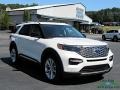Star White Metallic Tri-Coat - Explorer Platinum 4WD Photo No. 7