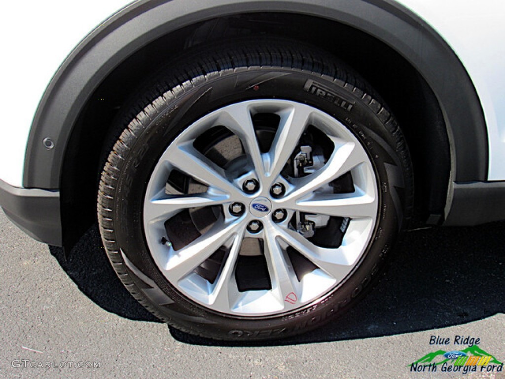 2021 Explorer Platinum 4WD - Star White Metallic Tri-Coat / Sandstone photo #9