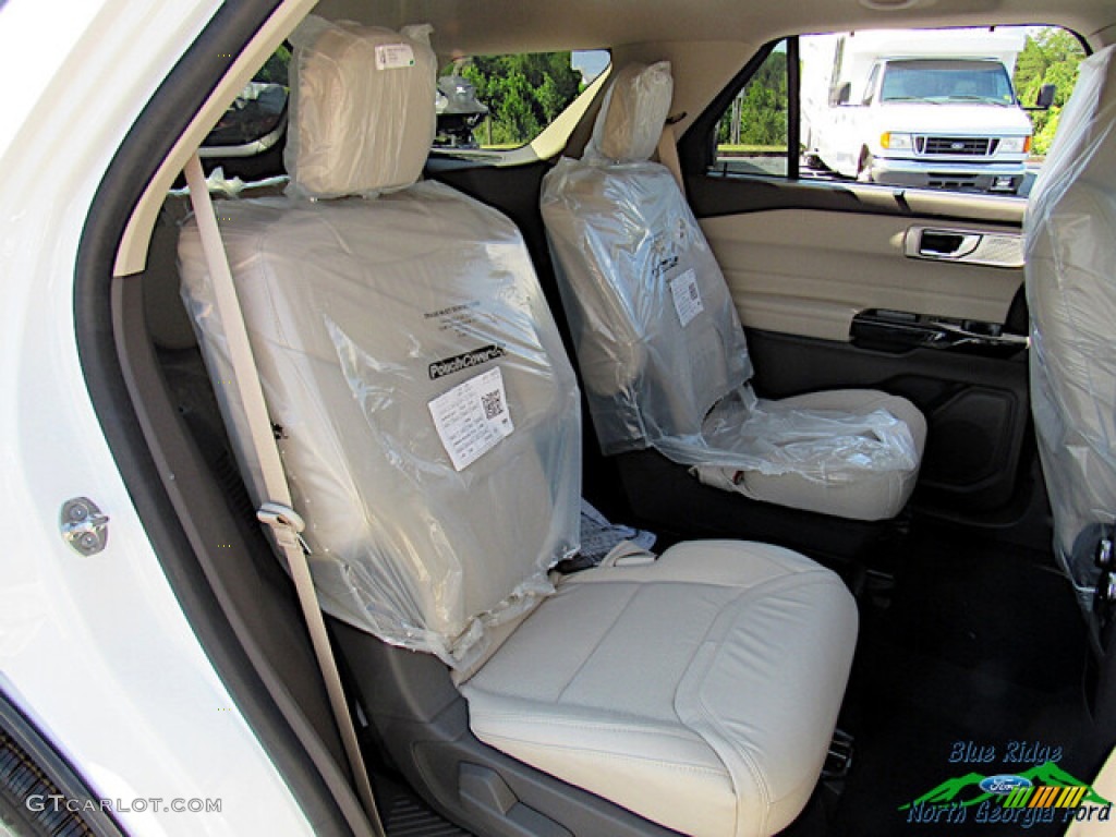 2021 Explorer Platinum 4WD - Star White Metallic Tri-Coat / Sandstone photo #13