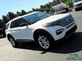 Star White Metallic Tri-Coat - Explorer Platinum 4WD Photo No. 28