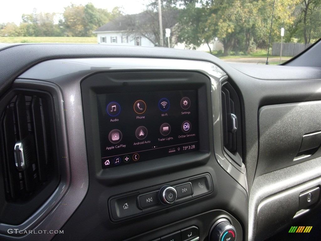 2020 Silverado 1500 Custom Crew Cab 4x4 - Red Hot / Jet Black photo #26