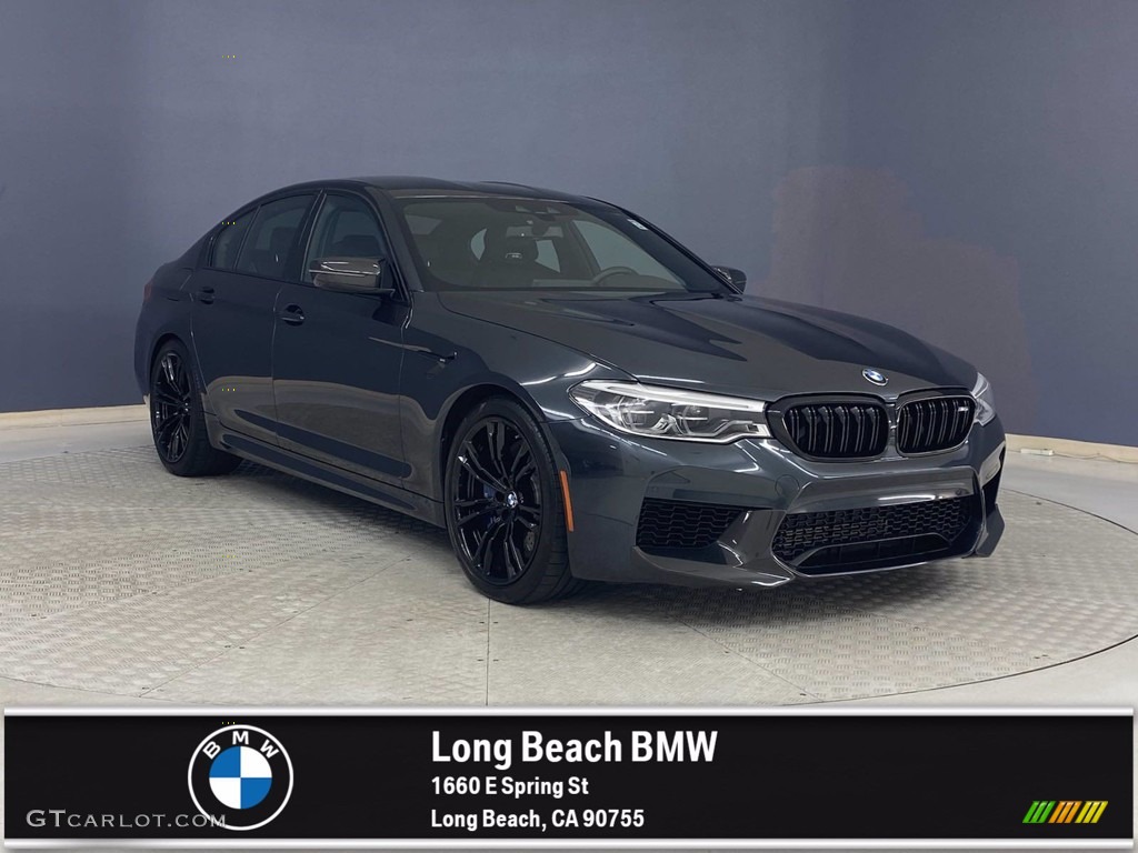 2020 M5 Competition - Singapore Grey Metallic / Black photo #1