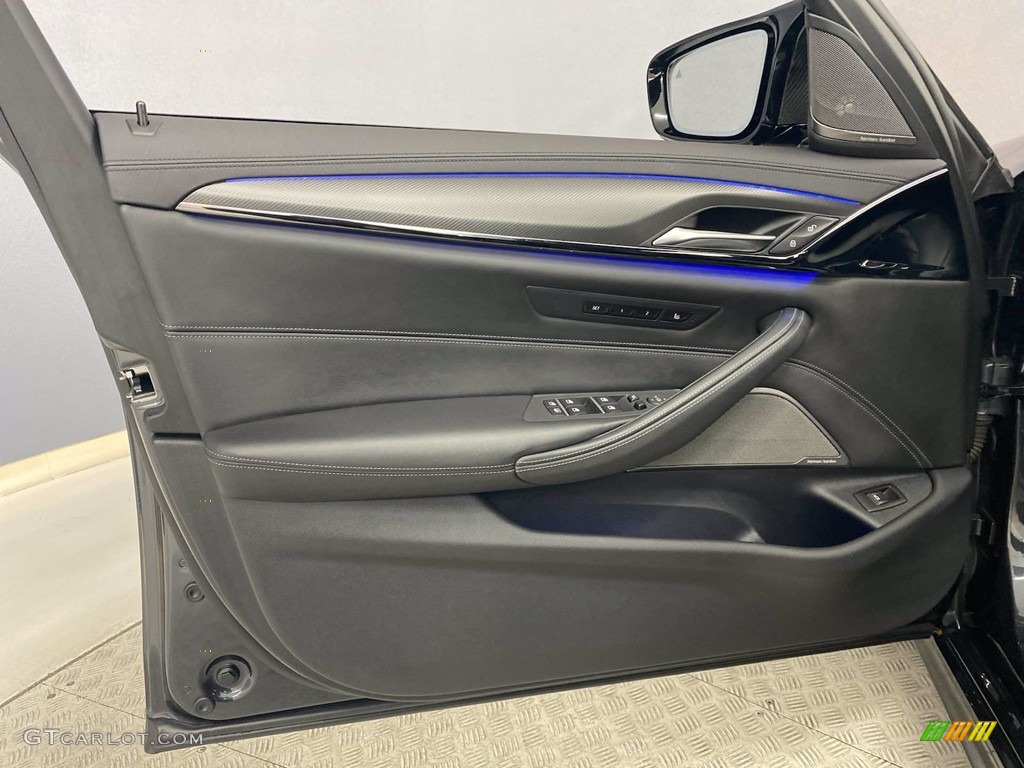 2020 BMW M5 Competition Black Door Panel Photo #142952989