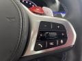 2020 BMW M5 Black Interior Steering Wheel Photo