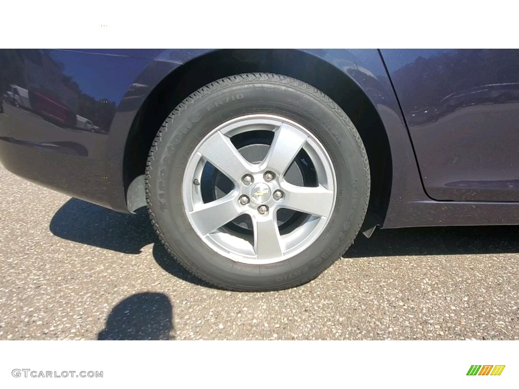 2014 Cruze LT - Blue Ray Metallic / Jet Black photo #22