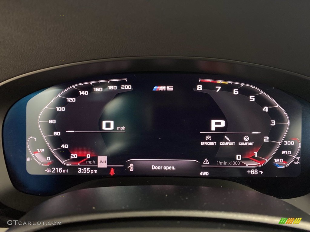 2020 BMW M5 Competition Gauges Photo #142953148