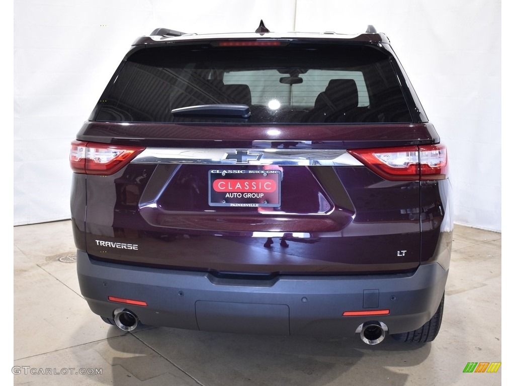 2019 Traverse LT - Black Current Metallic / Jet Black photo #3