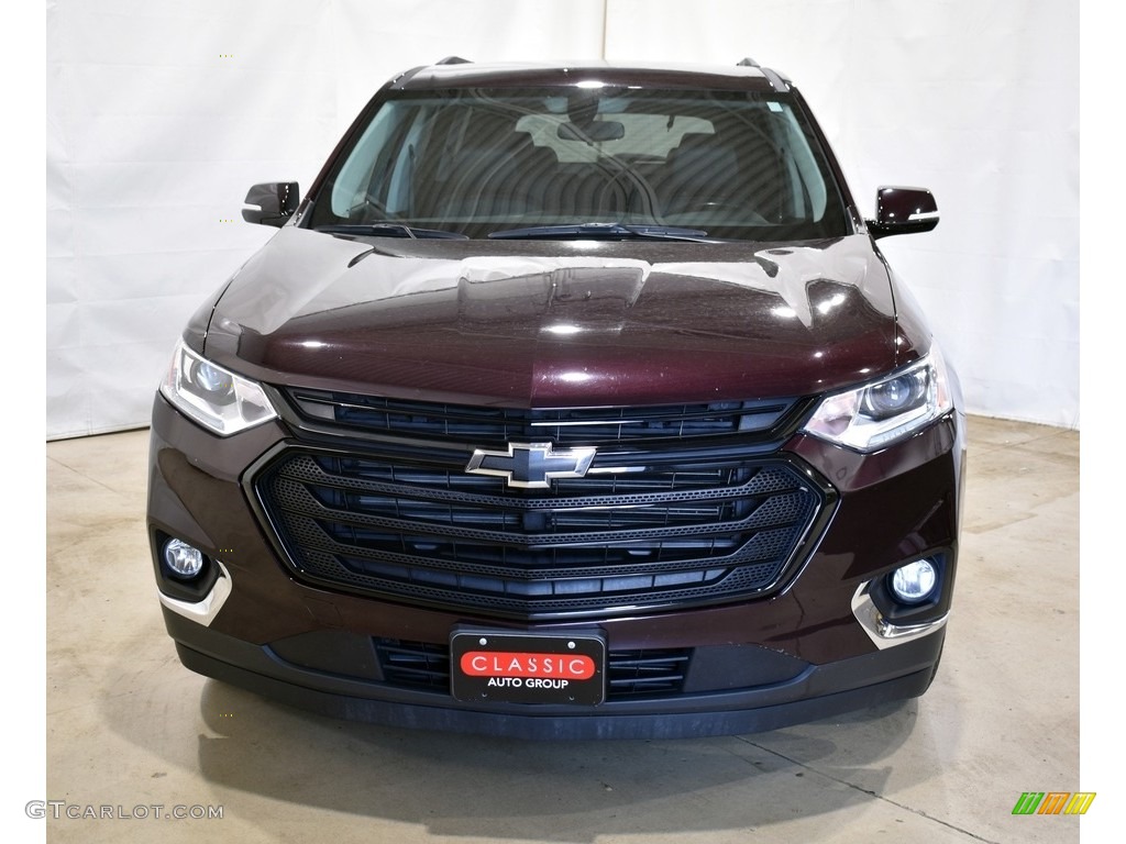 2019 Traverse LT - Black Current Metallic / Jet Black photo #4