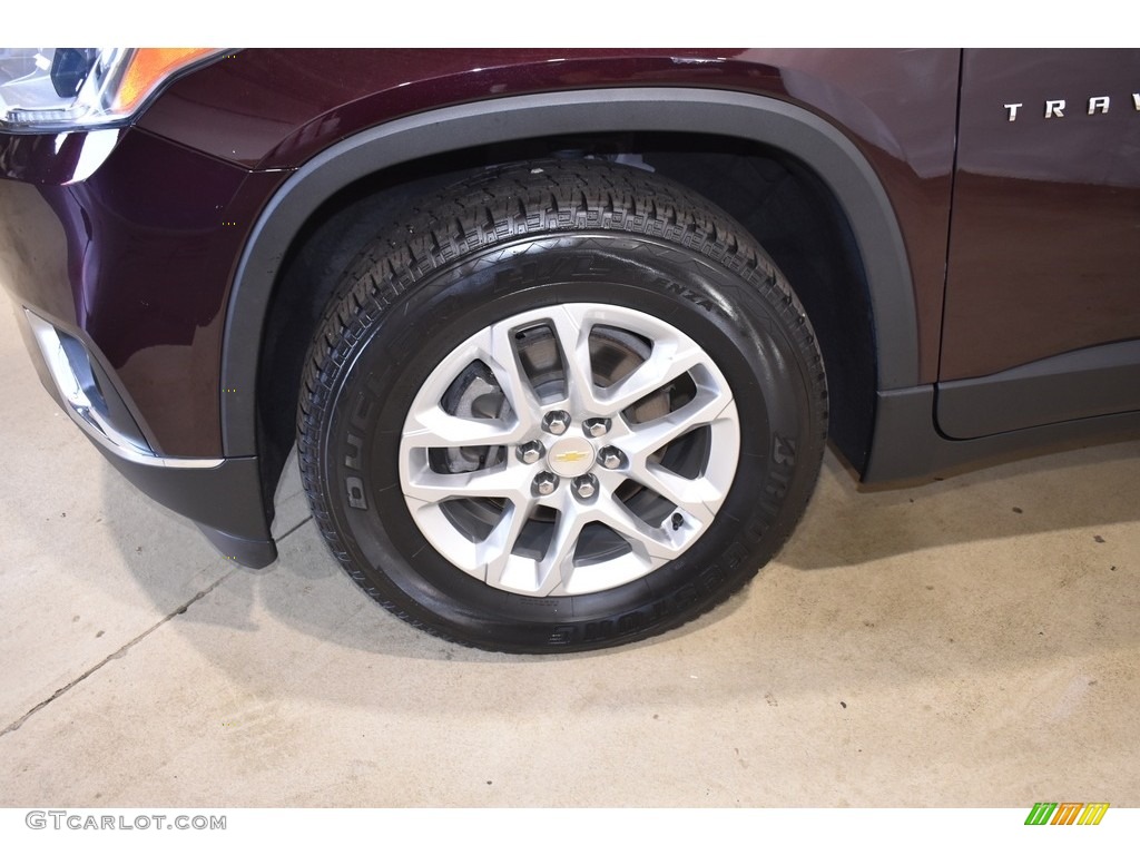 2019 Traverse LT - Black Current Metallic / Jet Black photo #5
