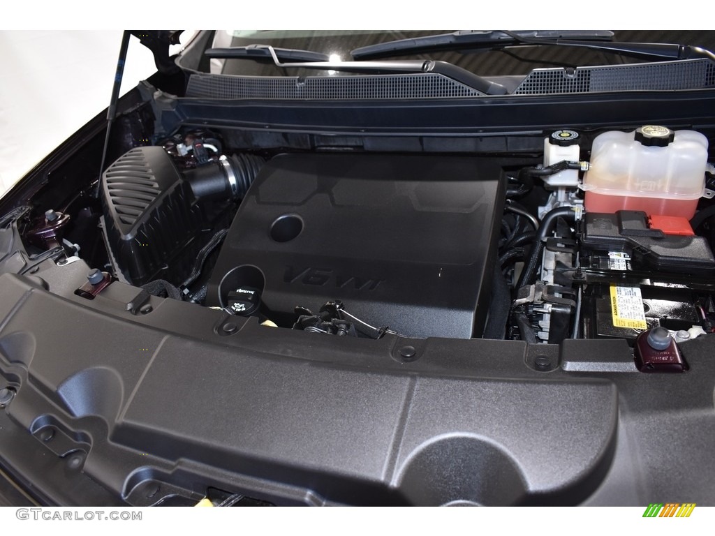 2019 Traverse LT - Black Current Metallic / Jet Black photo #6