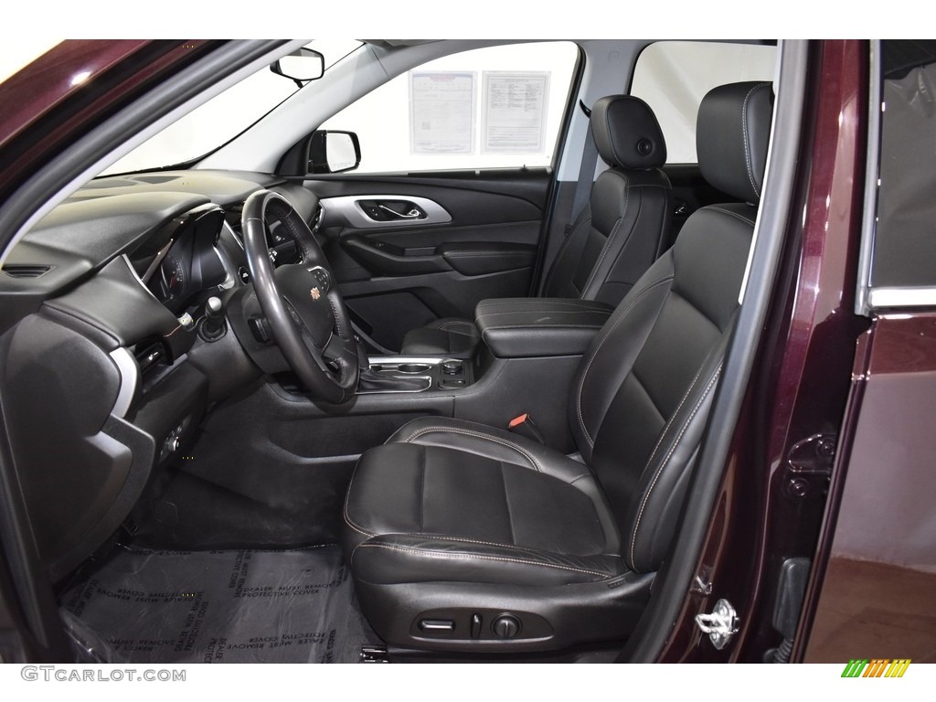 2019 Traverse LT - Black Current Metallic / Jet Black photo #7