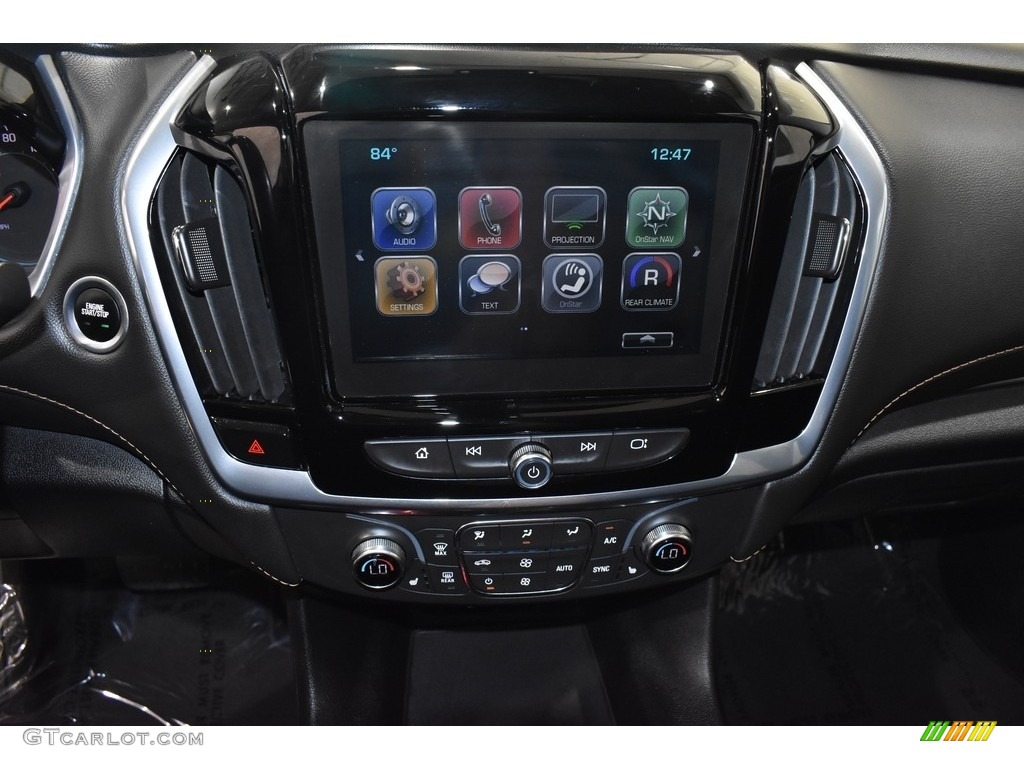 2019 Traverse LT - Black Current Metallic / Jet Black photo #14