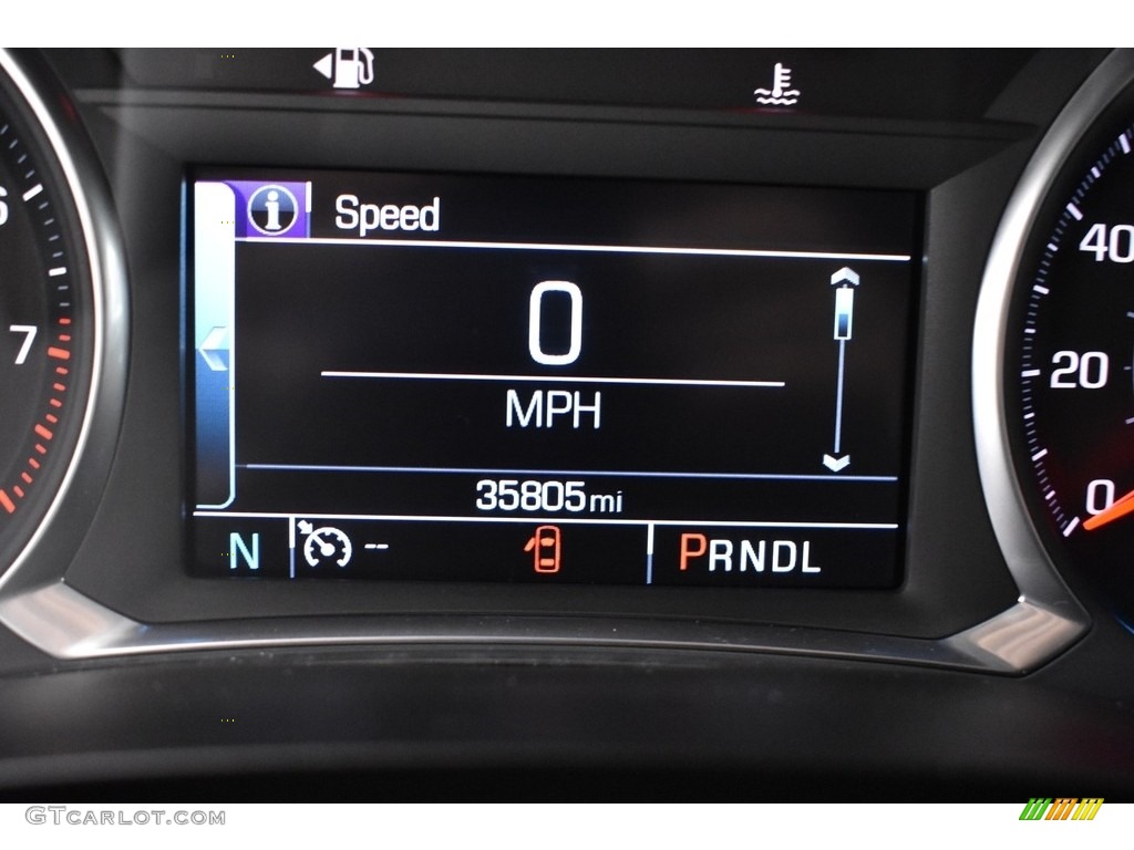 2019 Traverse LT - Black Current Metallic / Jet Black photo #16