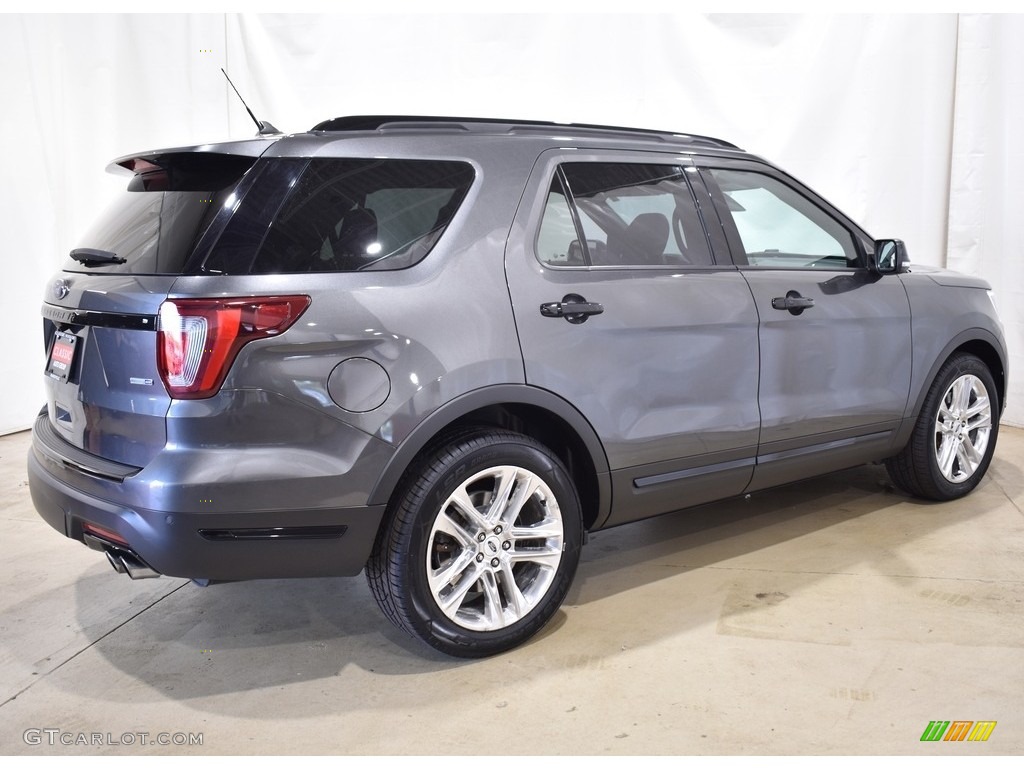 2018 Explorer Sport 4WD - Magnetic Metallic / Ebony Black photo #2