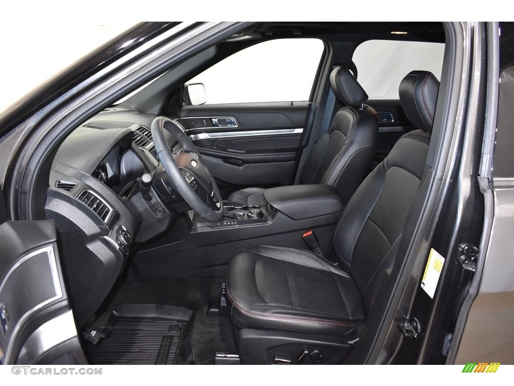 2018 Explorer Sport 4WD - Magnetic Metallic / Ebony Black photo #8