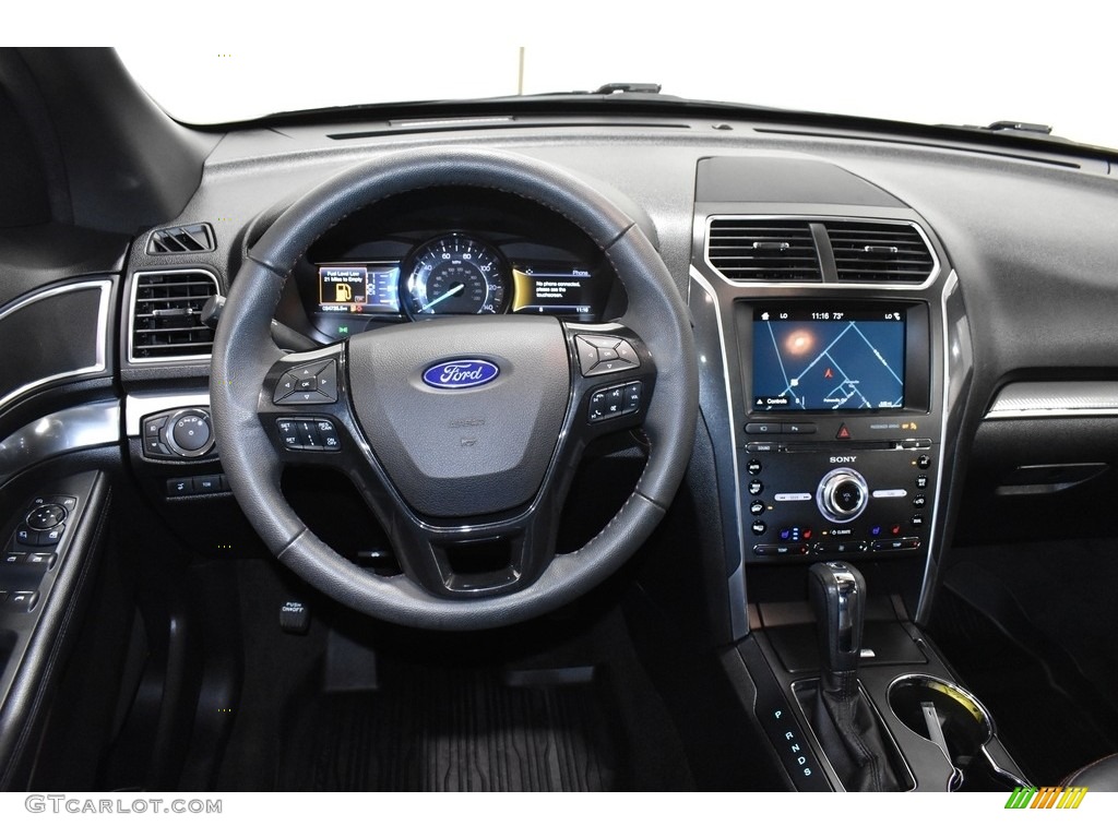 2018 Explorer Sport 4WD - Magnetic Metallic / Ebony Black photo #14