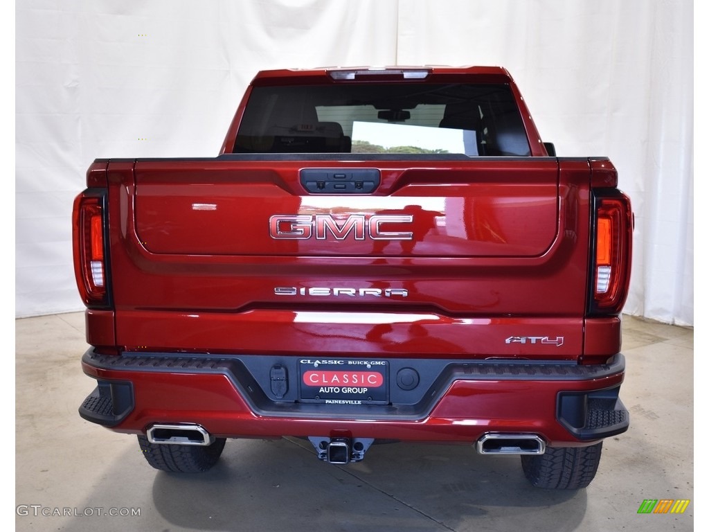 2021 Sierra 1500 AT4 Crew Cab 4WD - Cayenne Red Tintcoat / Jet Black photo #3