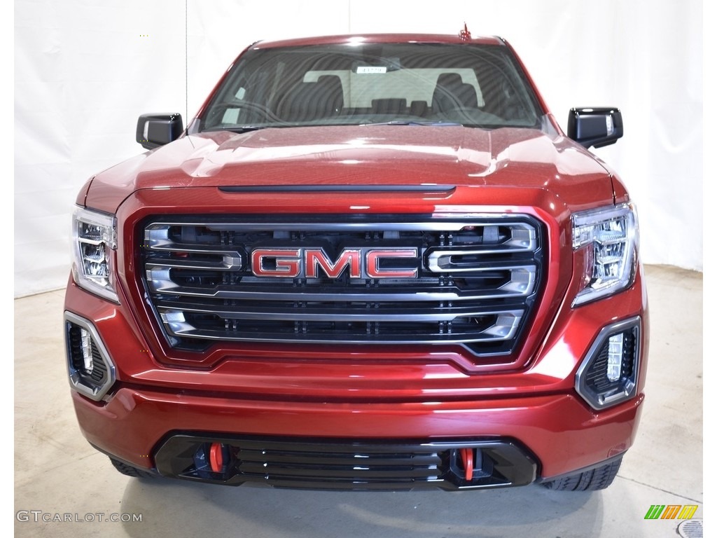 2021 Sierra 1500 AT4 Crew Cab 4WD - Cayenne Red Tintcoat / Jet Black photo #4