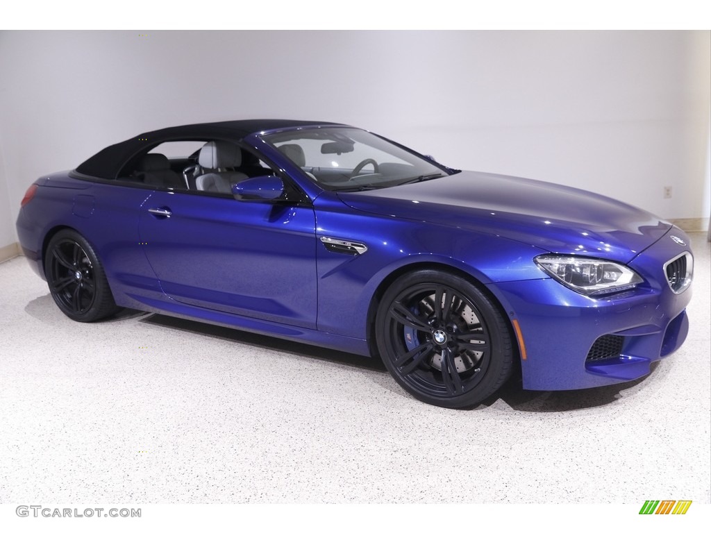 San Marino Blue Metallic 2015 BMW M6 Convertible Exterior Photo #142955047