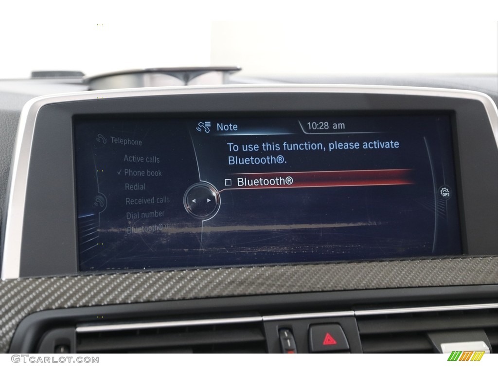 2015 M6 Convertible - San Marino Blue Metallic / Silverstone photo #13