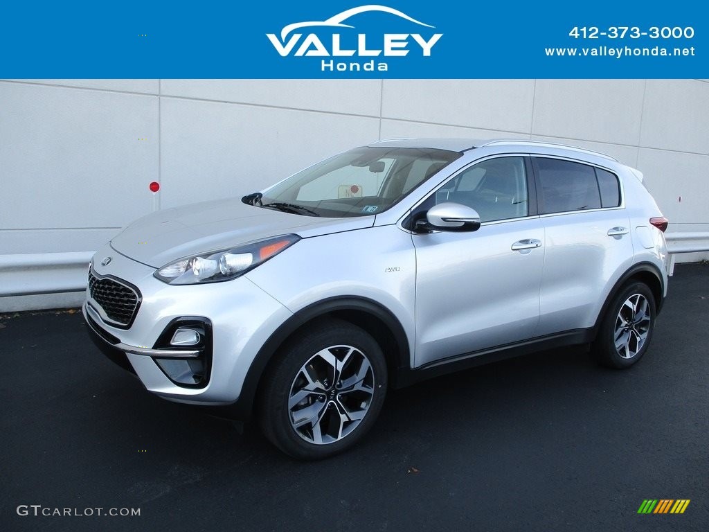 2020 Sportage EX AWD - Sparkling Silver / Black photo #1