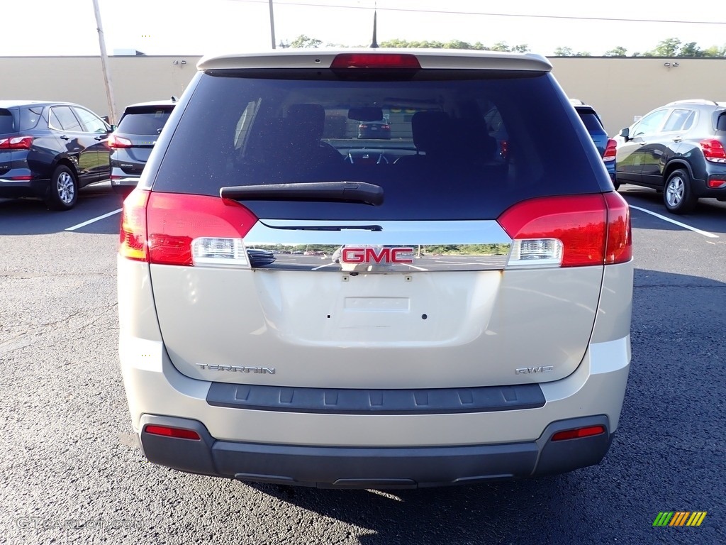 2011 Terrain SLE AWD - Gold Mist Metallic / Jet Black photo #3