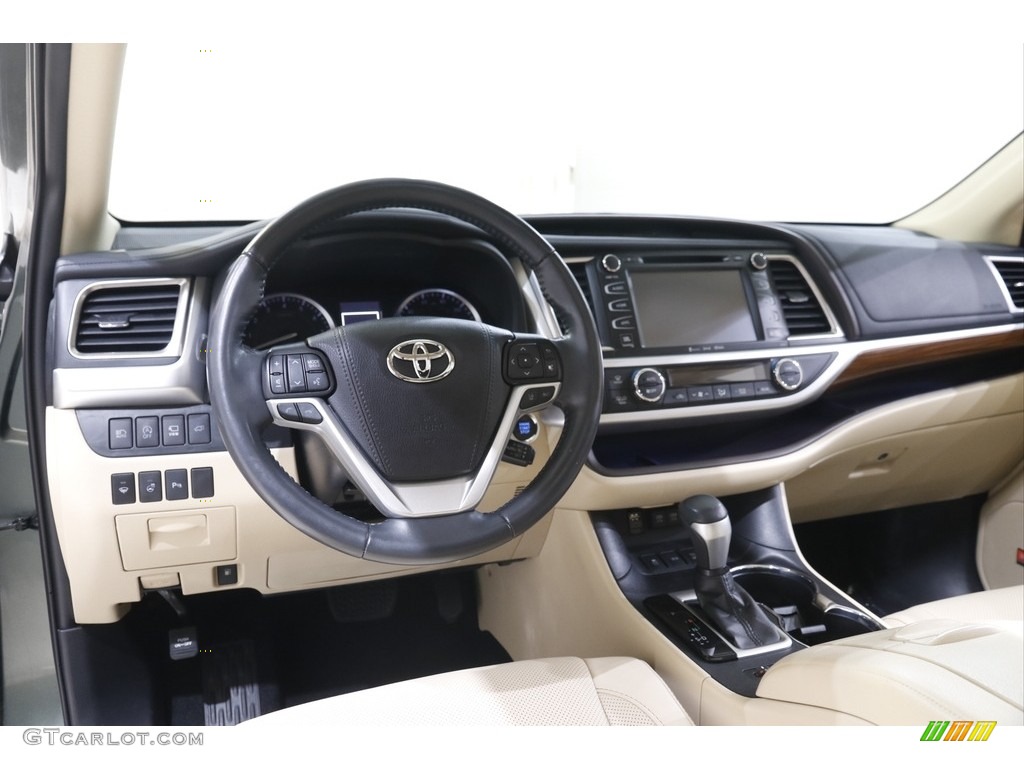 2019 Highlander Limited Platinum AWD - Alumina Jade Metallic / Almond photo #6