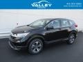 2018 Crystal Black Pearl Honda CR-V LX AWD  photo #1