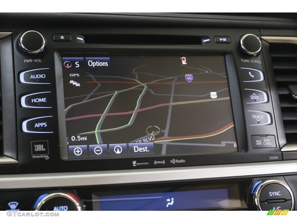 2019 Highlander Limited Platinum AWD - Alumina Jade Metallic / Almond photo #11