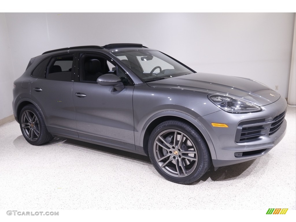 Quartzite Grey Metallic 2020 Porsche Cayenne S Exterior Photo #142956067