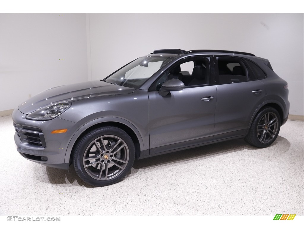 Quartzite Grey Metallic 2020 Porsche Cayenne S Exterior Photo #142956088