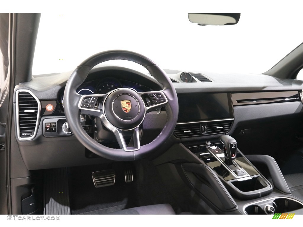 2020 Porsche Cayenne S Black Dashboard Photo #142956124
