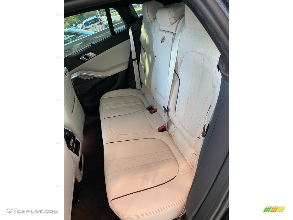 Ivory White Interior 2022 BMW X6 M50i Photo #142956394