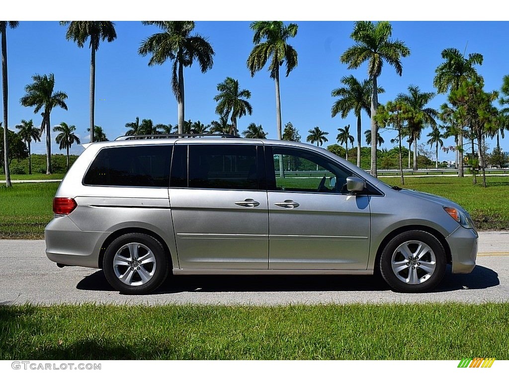 2008 Odyssey Touring - Silver Pearl Metallic / Gray photo #2