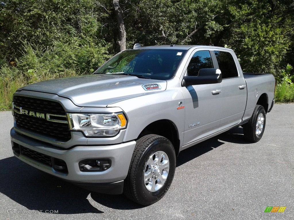 Billet Silver Metallic 2022 Ram 2500 Big Horn Crew Cab 4x4 Exterior Photo #142956861