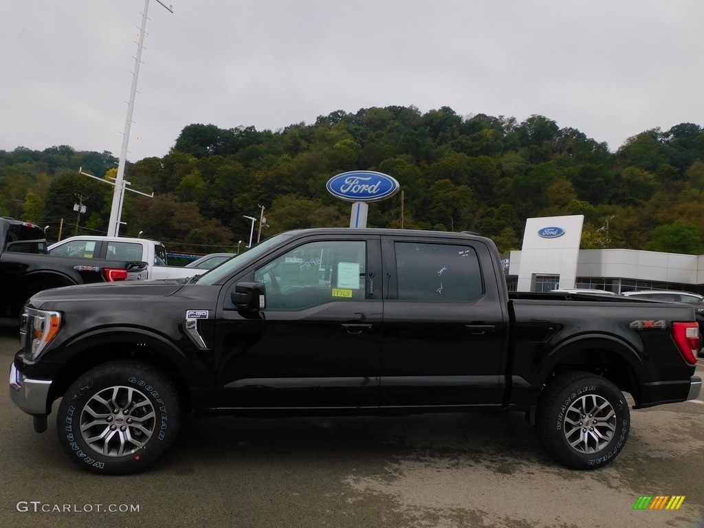 2021 F150 Lariat SuperCrew 4x4 - Kodiak Brown / Black photo #6