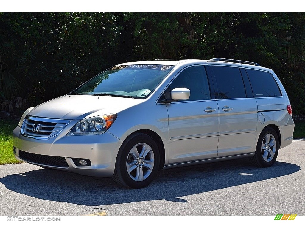2008 Odyssey Touring - Silver Pearl Metallic / Gray photo #9