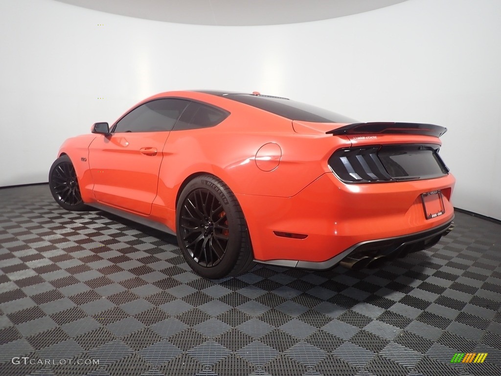 2015 Mustang GT Premium Coupe - Competition Orange / Ebony photo #12
