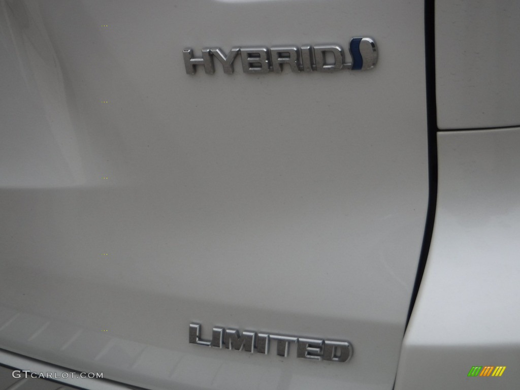 2019 Highlander Hybrid Limited AWD - Blizzard Pearl White / Saddle Tan photo #15
