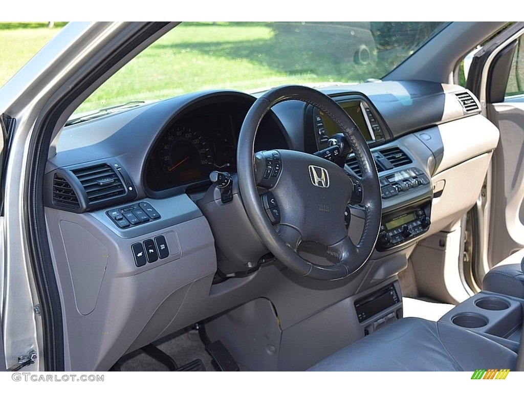 2008 Odyssey Touring - Silver Pearl Metallic / Gray photo #18