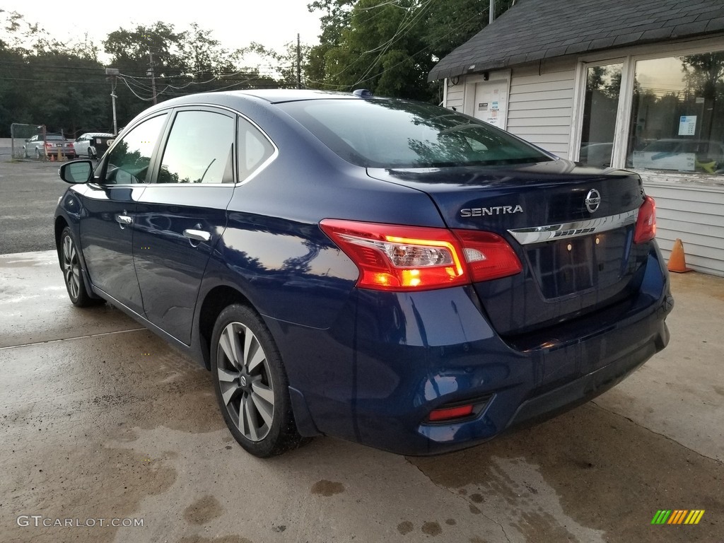 2016 Sentra SL - Deep Blue Pearl / Charcoal photo #5
